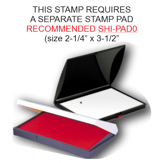 P700/11 SEPARATE STAMP PAD