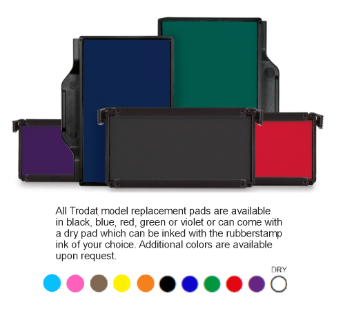 6/4908 AVAILABLE INK COLORS